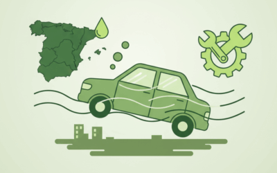 Vehículos siniestrados tras las inundaciones